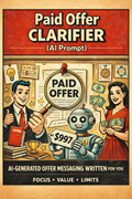 Paid Offer Clarifier (AI Prompt)